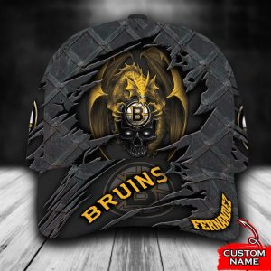 Personalized Boston Bruins Dragon 3D Classic Baseball Cap CGI439