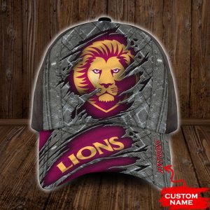 Personalized Brisbane Lions AFL 3D Classic Baseball Cap CGI727