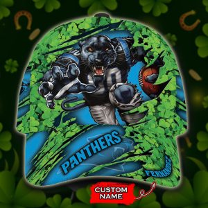 Personalized Carolina Panthers St Patrick's Day 3D Classic Baseball Cap CGI303