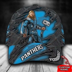 Personalized Carolina Panthers Thor 3D Classic Baseball Cap CGI329