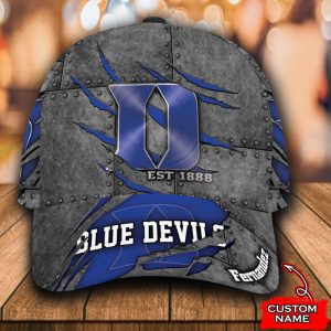 Personalized Duke Blue Devils Est 1888 3D Baseball Cap - Blue CGI1629