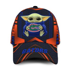 Personalized Florida Gators Baby Yoda 3D Classic Baseball Cap CGI807