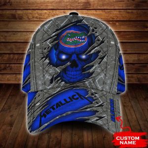 Personalized Florida Gators Metallica Band 3D Classic Baseball Cap CGI1337