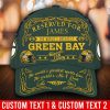 Personalized Green Bay Packers World's Greatest Sports Fan 3D Baseball Cap - Green CGI1873