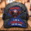 Personalized I Am A Chicago Cubs Fan Skull 3D Baseball Cap - Blue CGI1531
