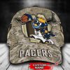 Personalized Indiana Pacers Camo Mascot NBA 3D Classic Baseball Cap CGI493
