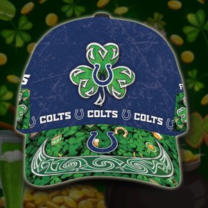 Personalized Indianapolis Colts St Patrick's Day 3D Classic Baseball Cap CGI1329