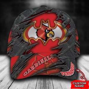 Personalized Louisville Cardinals Batman 3D Classic Baseball Cap CGI628