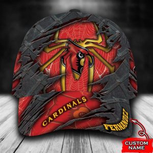 Personalized Louisville Cardinals Spiderman 3D Classic Baseball Cap CGI1830