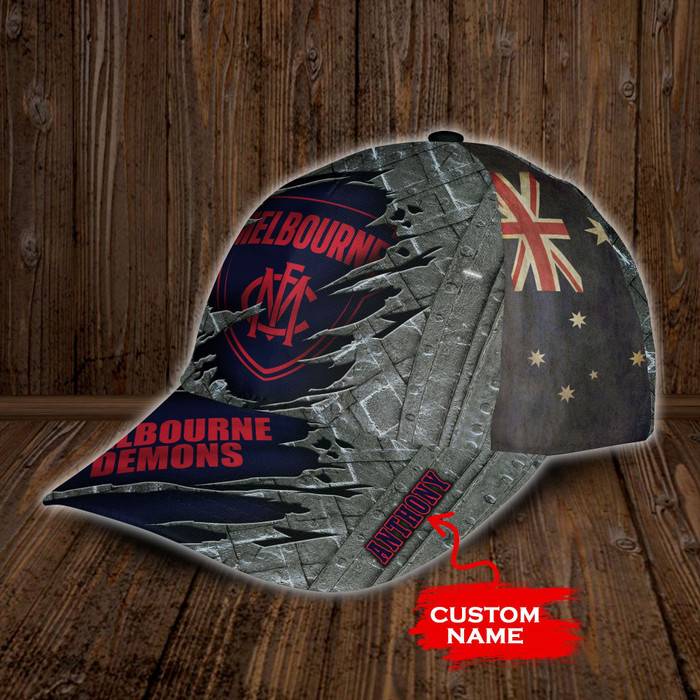 Personalized Melbourne Demons 3D Classic Baseball Cap CGI321 – Choose ...