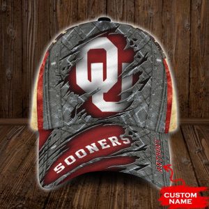 Personalized Oklahoma Sooners USA Flag 3D Classic Baseball Cap CGI720
