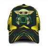 Personalized Oregon Ducks Baby Yoda All Overprint 3D Baseball Cap/Hat CGI1165