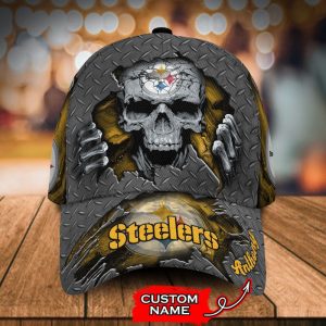 Personalized Pittsburgh Steelers Skeleton 3D Classic Baseball Cap CGI894