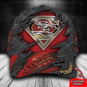 Personalized San Francisco 49Ers Superman 3D Baseball Cap CGI1885