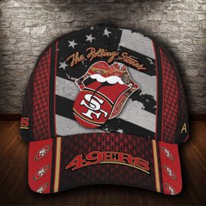 Personalized San Francisco 49ers The Rolling Stones 3D Classic Baseball Cap CGI318