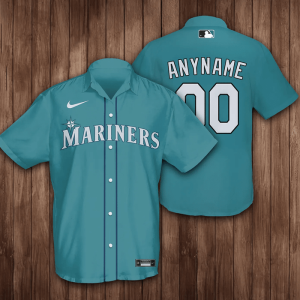 Personalized Seattle Mariners Baseball 3D Hawaiian Shirt BHS043
