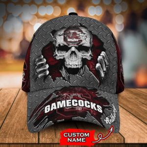 Personalized South Carolina Gamecocks Skeleton 3D Classic Baseball Cap CGI1981