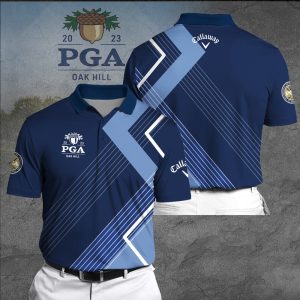 Pga Championship Callaway Polo Shirt Golf Shirt 3D PLS007