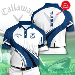 Pga Championship Callaway Polo Shirt Golf Shirt 3D PLS037