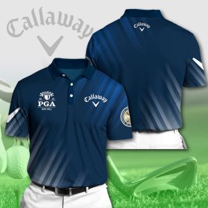 Pga Championship Callaway Polo Shirt Golf Shirt 3D PLS049