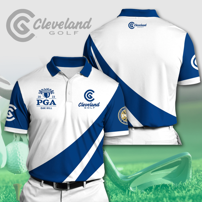 Pga Championship Cleveland Polo Shirt Golf Shirt 3D PLS227