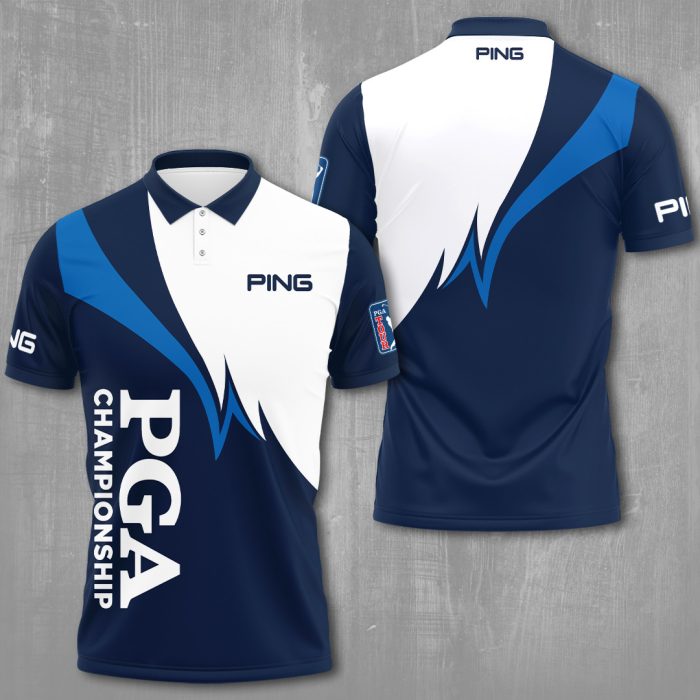 Pga Championship Ping Polo Shirt Golf Shirt 3D PLS139