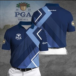 Pga Championship TaylorMade Polo Shirt Golf Shirt 3D PLS006