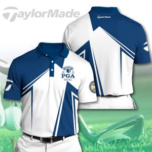 Pga Championship TaylorMade Polo Shirt Golf Shirt 3D PLS038