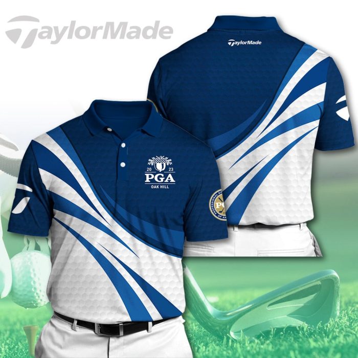 Pga Championship TaylorMade Polo Shirt Golf Shirt 3D PLS044