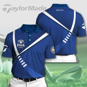 Pga Championship TaylorMade Polo Shirt Golf Shirt 3D PLS071