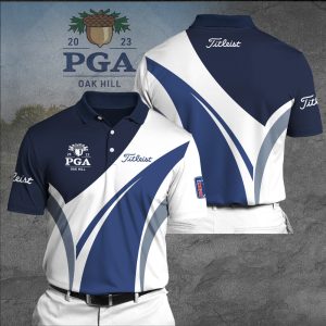 Pga Championship Titleist Polo Shirt Golf Shirt 3D PLS136