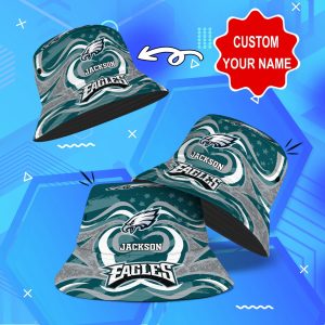Philadelphia Eagles NFL Bucket Hat Personalized SBH169