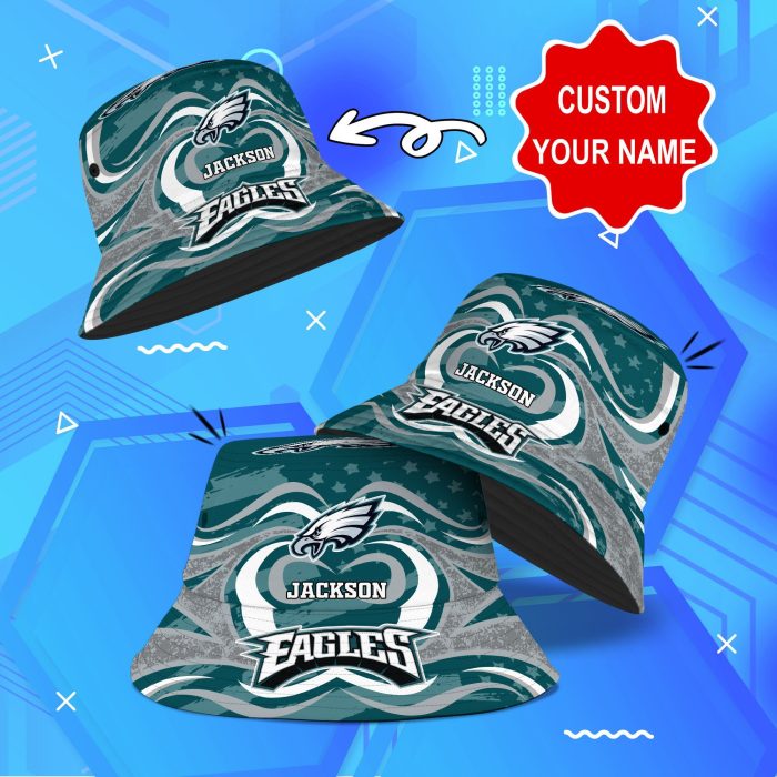 Philadelphia Eagles NFL Bucket Hat Personalized SBH169