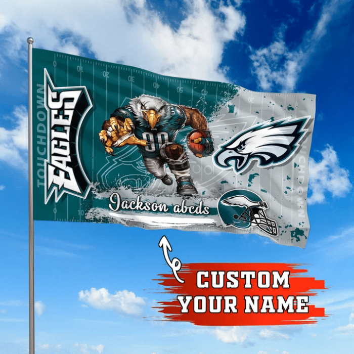 Philadelphia Eagles NFL Custom Fly Flag Outdoor Flag Trend 2023 Fl223