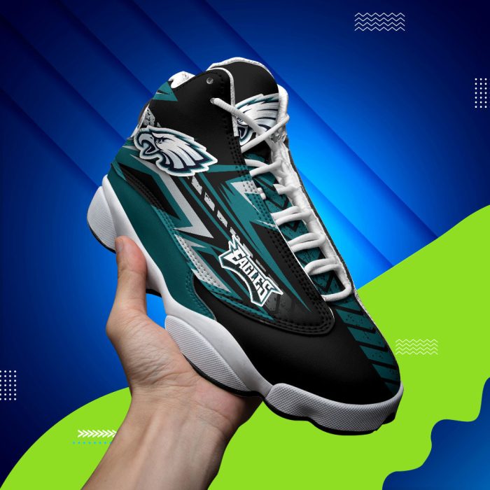 Philadelphia Eagles NFL Jordan JD13 Sneakers JD130888