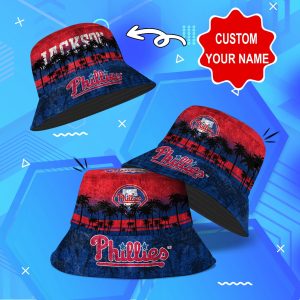 Philadelphia Phillies MLB Bucket Hat Personalized SBH264