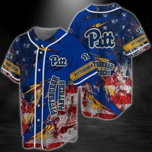 Pittsburgh Panthers NCAA Baseball Jersey BJ1101