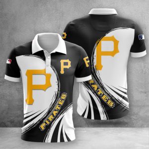 Pittsburgh Pirates Polo Shirt Golf Shirt 3D PLS2404