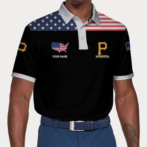 Pittsburgh Pirates Polo Shirt Golf Shirt 3D PLS468