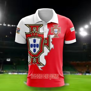 Portugal national football team Polo Shirt Golf Shirt 3D PLS1939