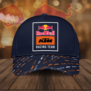 Red Bull KTM Factory MotoGP Racing Logo Classic Baseball Cap - Navy CGI2221