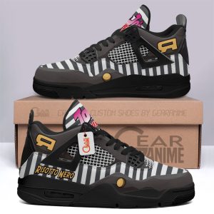 Risotto Nero Jordan 4 Sneakers Anime Personalized Shoes JD363
