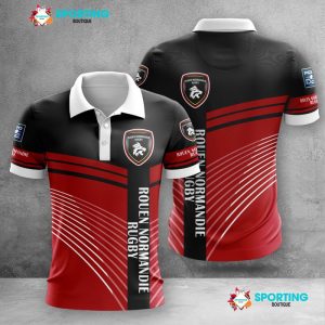 Rouen Normandie Rugby Polo Shirt Golf Shirt 3D PLS635