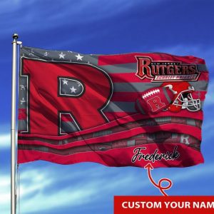 Rutgers Scarlet Knights NCAA Fly Flag Outdoor Flag Fl068