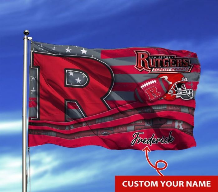 Rutgers Scarlet Knights NCAA Fly Flag Outdoor Flag Fl068