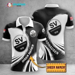SV Sandhausen Polo Shirt Golf Shirt 3D PLS2307
