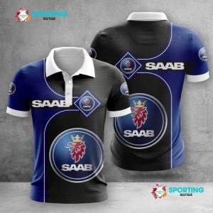 Saab Automobile Polo Shirt Golf Shirt 3D PLS1732