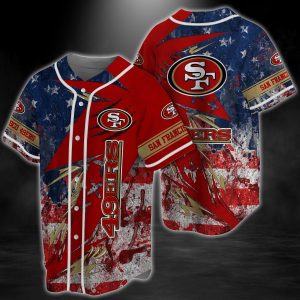 San Francisco 49ers NFL Baseball Jersey BJ2210