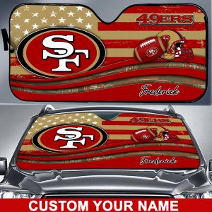 San Francisco 49ers NFL Car Sun Shade CSS0628