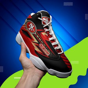 San Francisco 49ers NFL Jordan JD13 Sneakers JD130944